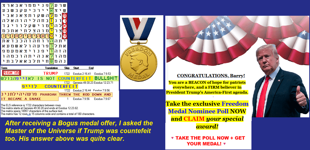 FULL TRUMP MEDAL